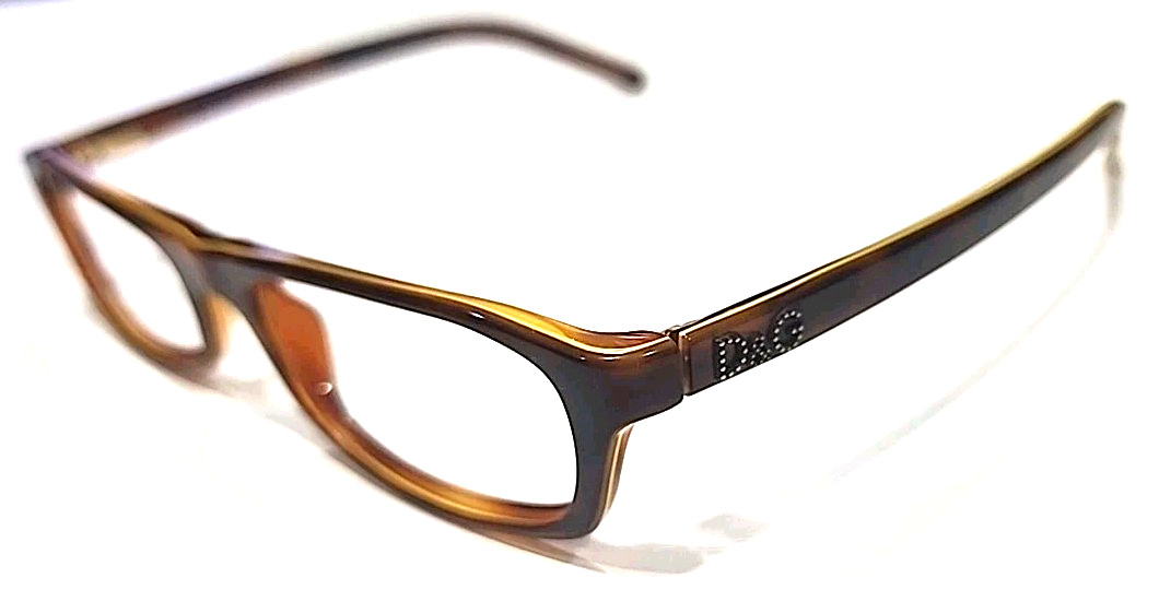Dolce & Gabbana DG1109 659 Tortoise Rectangular Eyeglasses 50-18 135 Italy
