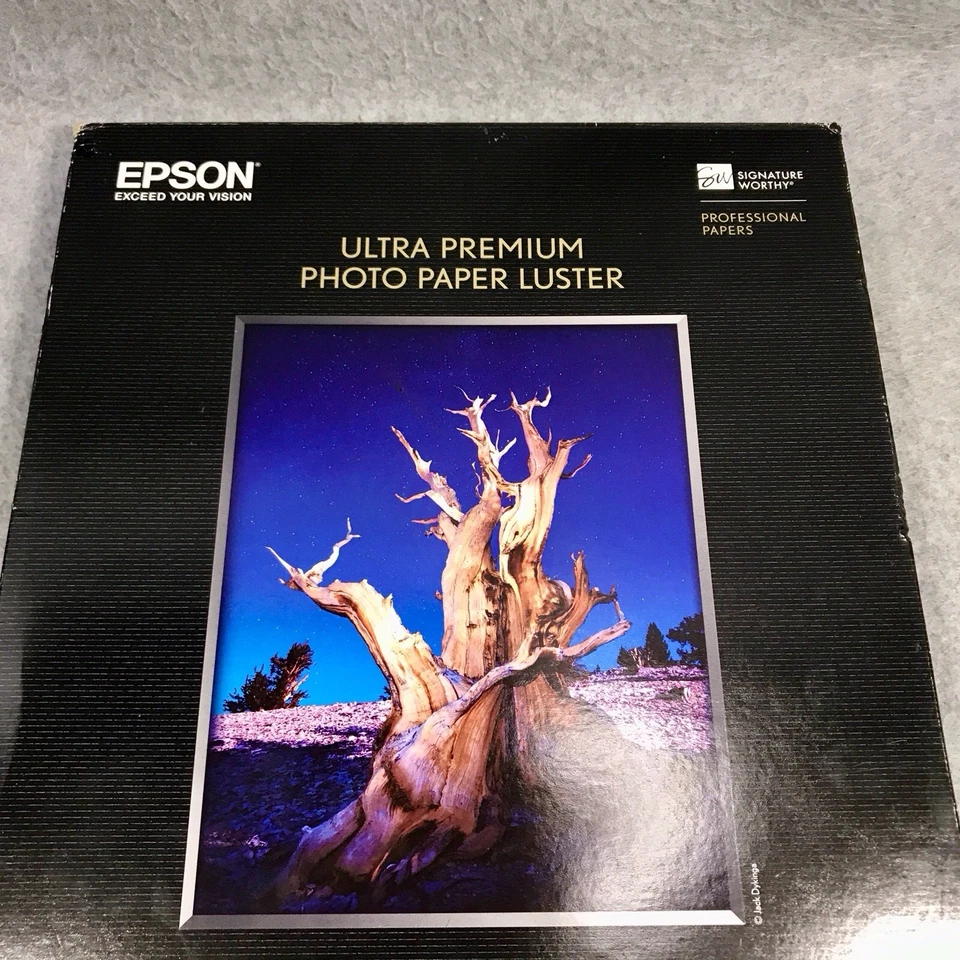 Epson Ultra Premium Photo Paper Luster 8.5 x 11 Letter 50 Sheets Inkjet S041405 - Image 4 of 4