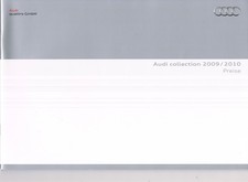 Audi quattro GmbH Collection Motorsport 100 Years 2009 Accessories Price List
