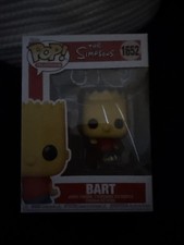 Funko Pop! Vinyl: The Simpsons Bart Simpson with Skateboard Figure #1652
