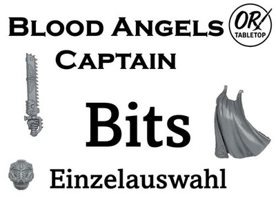 Blood Angels Captain Bits Auswahl, Space Marines, Blood Angels, Warhammer 40K