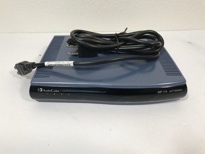 AudioCodes MP114/2S/20/SIP  VoIP Gateway  SIP Analog Adapter GGWV00288