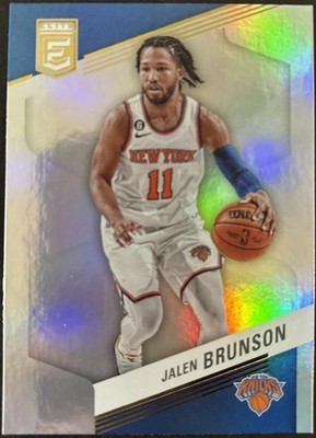 2022-23 Panini Donruss Elite NBA Basketball Jalen Brunson HOLO Prizm SP NY Knick