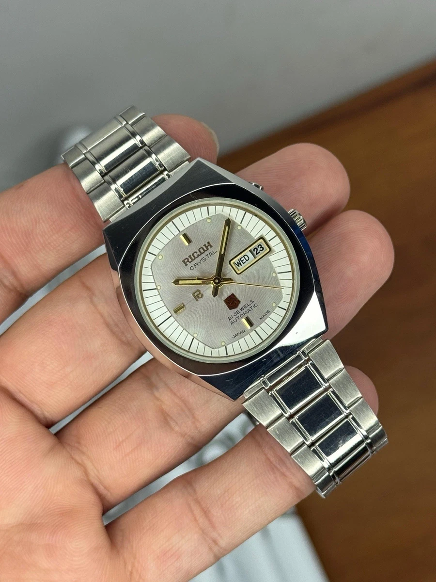 Ricoh Stainless Steel Case Mechanical (Automatic) Wristwatches for