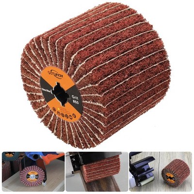 Non-Woven Wheel Surface Conditioning Tool, 60 Grit 120 x 100 x 19 mm Abrasive...