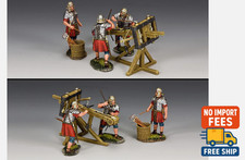 KING  COUNTRY ROMAN EMPIRE ROM033 THE BALISTA  CREW SET MIB