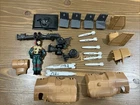 Vintage 1986 Hasbro GI Joe Tomahawk Helicopter Parts Lot - Missiles Landing Gear