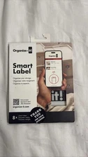 Organize-It! Smart Label Utility Storage 8-Pack NFC Tags App Included NEW