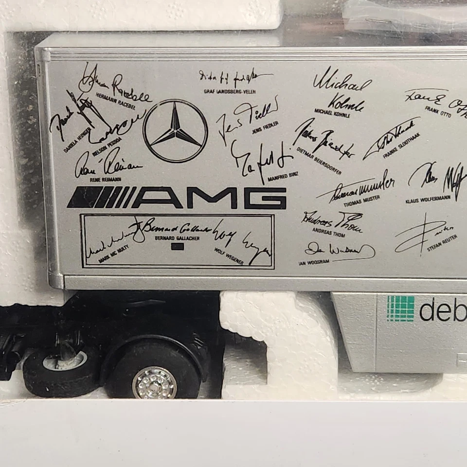 RARE RETIRED Eligor Mercedes Benz AMG DTM Berlin 2000 Transporter Truck  1/43 - Image 3 of 4