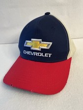 Chevrolet Chevy Embroidered Distressed Baseball Hat GM Official Licensed