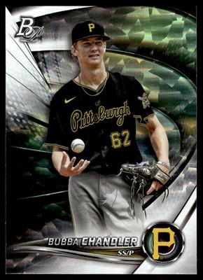 2022 Bowman Platinum Top Prospects Ice Foil Bubba Chandler Pittsburgh Pirates