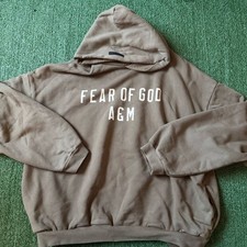 Fear of God Essentials Heavy Fleece A M Hoodie Large