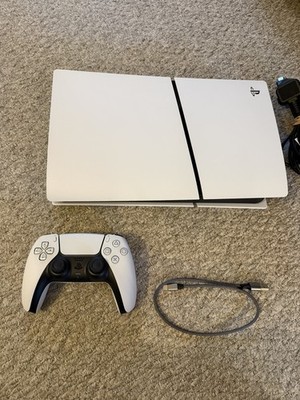 Sony PS5 Slim Edition 825GB Weiß Videospielkonsole CFI-2116