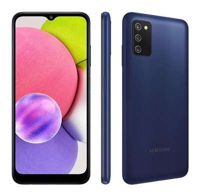 Smartfon Samsung Galaxy A03S 3/32GB LTE SM-A037F/DS Ohne Simlock Blau