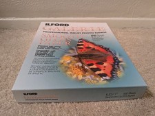 Ilford Galerie Smooth Gloss Paper 8.5x11 Prof. Ink Jet 250GSM Open Box 80 pages