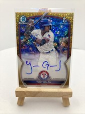 2023 Bowman Chrome - Prospect Autographs Yosy Galan #CPA-YGA Gold Speckle 49/50