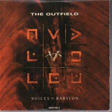Outfield Voices of Babylon CD UK Cbs 1989 single in card sleeve design 6547392