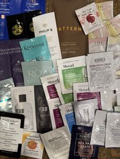NEW 40 Pc High End Skincare Beauty Cosmetics Hair Sample Packets Lot