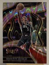 2023-24 Panini Select Dejounte Murray Courtside Tectonic Prizm #227 Hawks ￼
