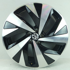Genuine OEM 2021 2022 Volkswagen ID.4 20" FRONT wheel rim VW black & machined