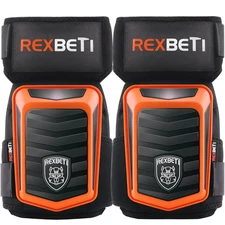 REXBETI New Upgraded Knee Pads for Work, Construction Knee Pads for Men, Heavy D