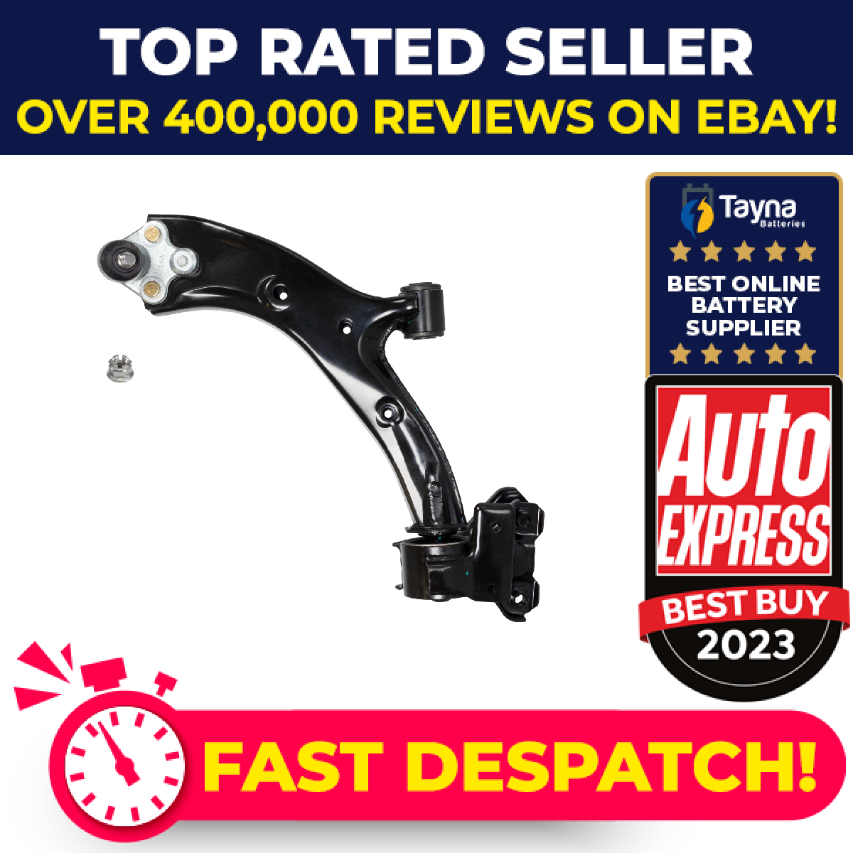 Wishbone / Suspension Arm fits HONDA CR-V Mk3 RE 2.0 Front Lower, Left 06 to 10