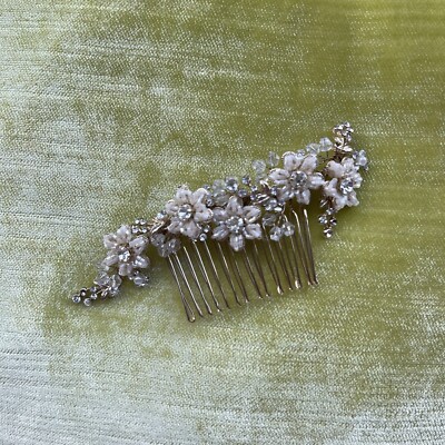 Anthropologie BHLDN Crystal & Beads Comb NEW | eBay display picture 3