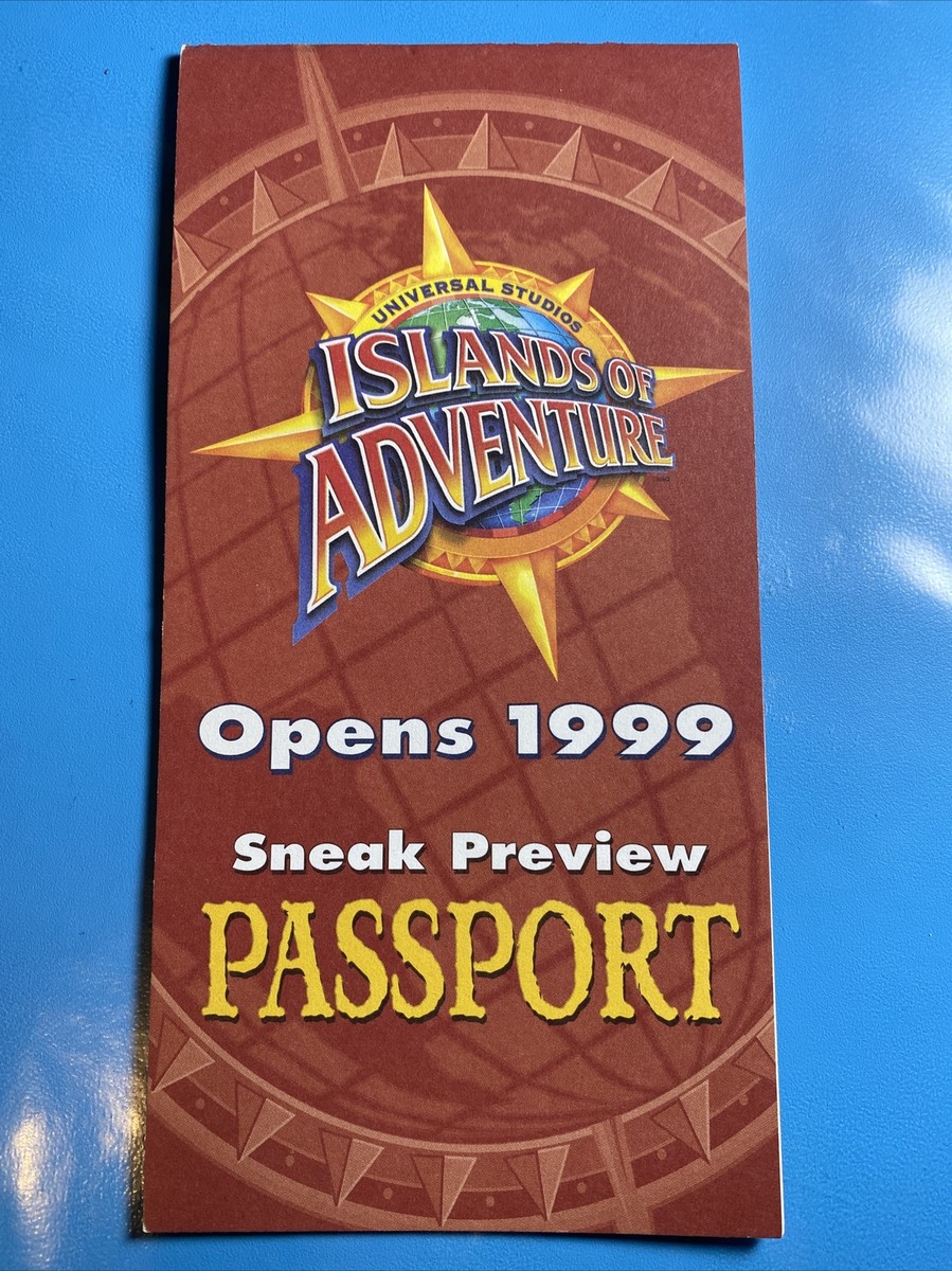 Universal Studios Islands Of Adventure Sneak Preview