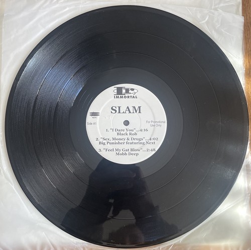 SLAM THE MOVIE SOUNDTRACK - PROMO SAMPLER RELEASE 12” VINYL 2LP - SAUL WILLIAMS - Picture 3 of 6