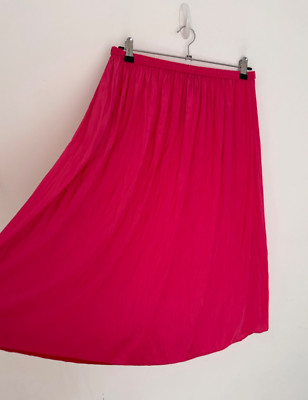 Gerard Darel Rock Damen hellrosa elastisch ausgestellt Midi Größe 1-XS neu mit Etikett
