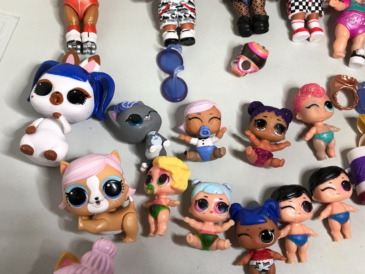 Lol Surprise Doll lot Babies, pets, accessories