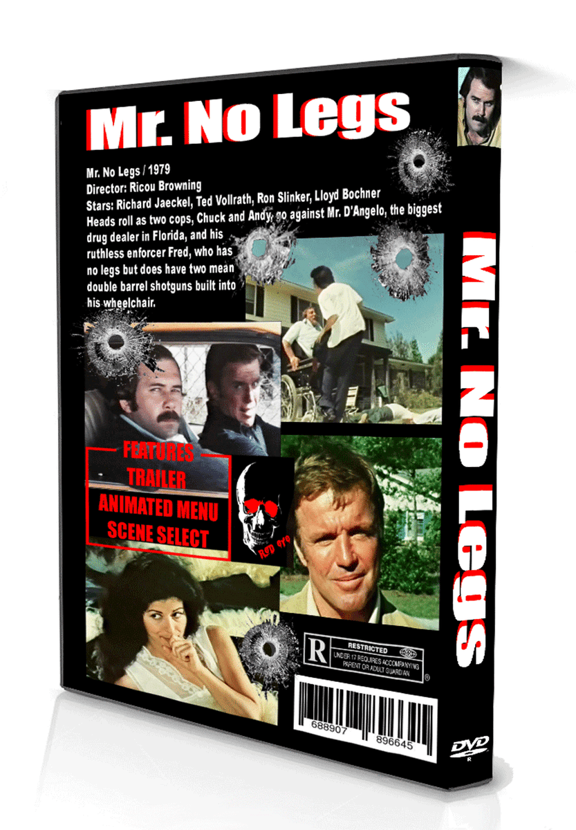 MR. NO LEGS - 1978 - Richard Jaeckel, Ron Slinker , Ted Vollrath