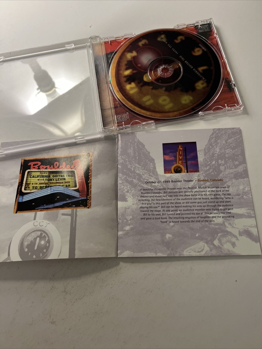 Rocks the West by California Guitar Trio (CD, 2000