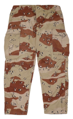 US Military Desert 6 Color Chocolate DCU Chip Combat Trousers