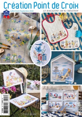 French cross stitch magazine Creation point de croix No.107
