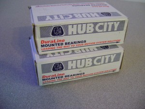Hub City PB220URX1 Pillow Block Mounted Bearing LOT OF 2