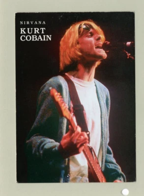 NIRVANA KURT COBAIN carte postale CR-0303 - Photo 1/2