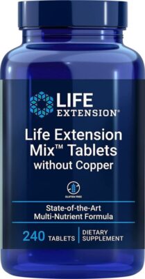Life Extension, Mix  Capsules without Copper, 240 Tabletten - Blitzversand