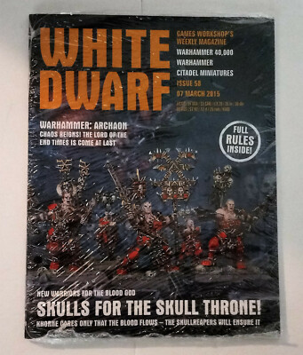 Games Workshop White Dwarf Weekly Magazine Issue 58