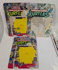 1988 Playmates TMNT Teenage Mutant Ninja Turtles Bebop Rocksteady Worn Cards