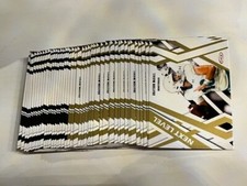 Lot (48) GRAYSON MCCALL 2024 Sage Football Next Level cards 27 Gold 21 Black