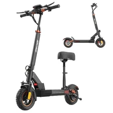 800W Electric Scooters Adult with Seat 28MPH Off Road E-Scooter Commuter Folding