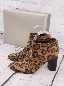franco sarto leopard ankle boots