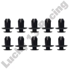 Factory Image Racing 10pack Plastic Screw Rivets clip fairing 10mm x 17mm x 20mm