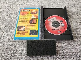 Surgical Strike (Sega CD, 1995) CIB W/reg Card Tested Authentic GREAT SHAPE!