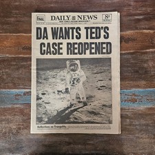 Apollo 11 New York Daily News Aug 1 1969 Just Released NASA Photos Moon Landing