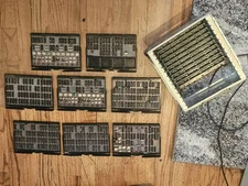 Historical Vintage Data General TI Logic Rack 1970s CPU Memory Boards SN74 Augat