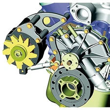 Powermaster Alternator Bracket 730