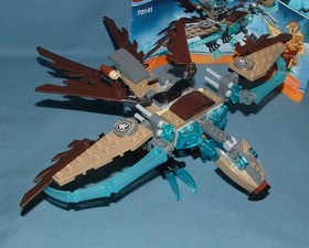 LEGENDS OF CHIMA, VARDY'S ICE VULTURE GLIDER SET 70141 - LEGO - 2014 - USED