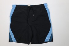 Vintage Nike Mens M Distressed Color Block Travis Scott Mini Swoosh Lined Shorts